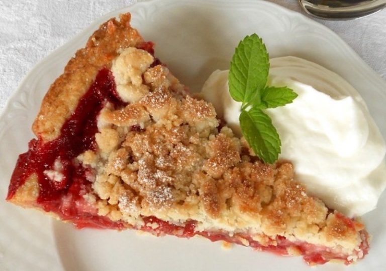 Crumble di Fragole allo Zenzero