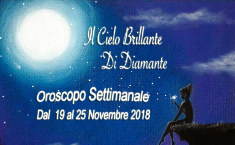 Oroscopo della prossima Settimana dal 19 al 25 Novembre