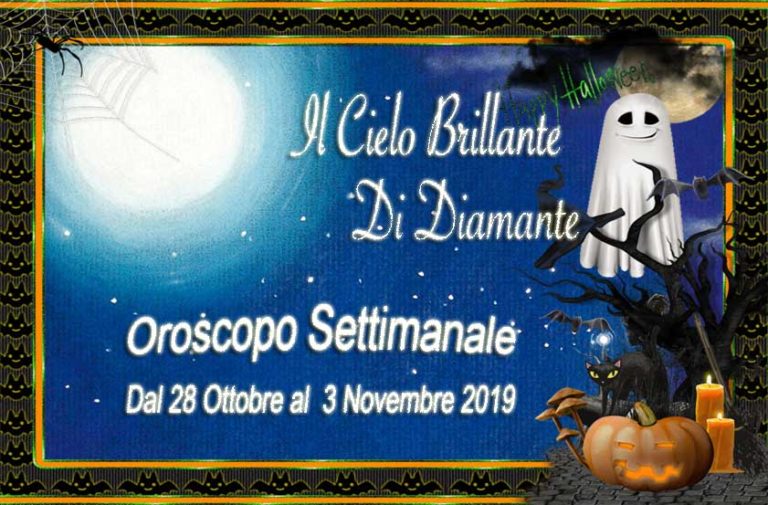 Oroscopo dal 28 ottobre al 3 novembre 2019