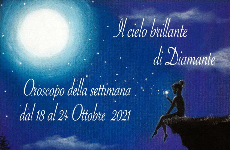 Oroscopo di Diamante dal 18 al 24 ottobre 2021