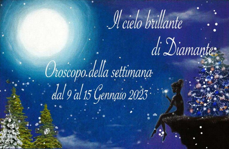 Oroscopo di Diamante dal 9 al 15 gennaio 2023