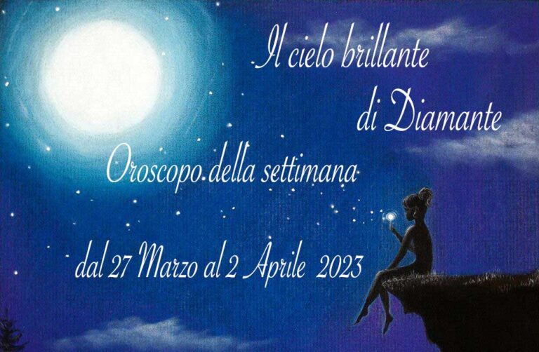 Oroscopo di Diamante dal 27 marzo al 2 aprile 2023