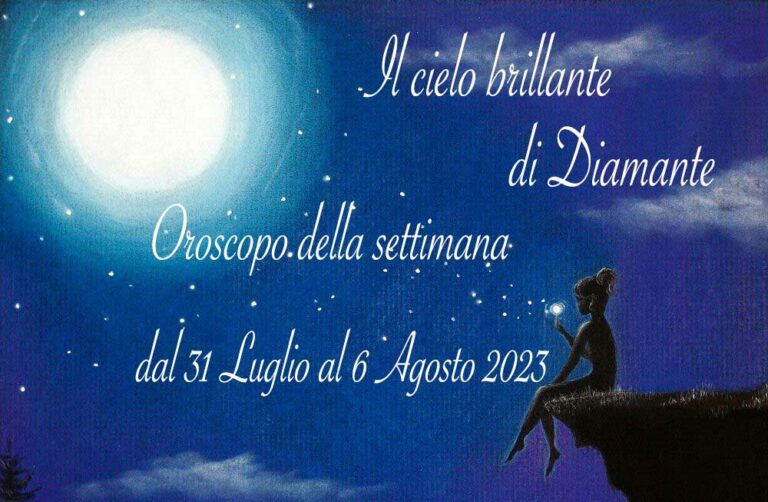 Oroscopo di Diamante dal 31 luglio al 6 agosto 2023