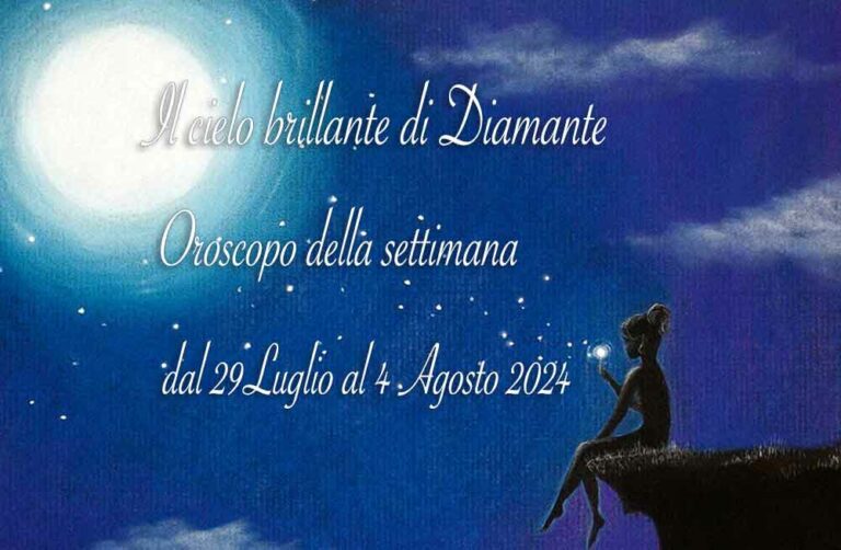 Oroscopo di Diamante dal 29 luglio al 4 agosto 2024